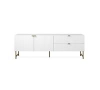 Mueble de tv 2 puertas 2 cajones l179 cm - glasgow