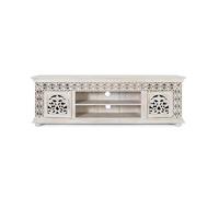 Mueble de tv - audio blanco 60x40x180 - giner y colomer