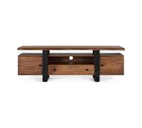 Mueble de tv - audio marrón de 55x45x170 cm - giner y colomer
