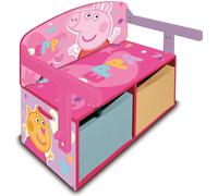 Mueble infantil 3 en 1 PEPPA PIG (banco, caja de juguetes, mesa), modelo PP13986