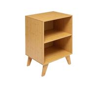 Mueble modular en bambú con 2 niveles canoply 70x45x35cm 7house