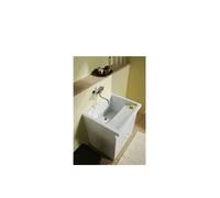 Mueble para lavadero 64 cm tablero melamínico color blanco resistente y funcional Riba 75 de Unisan - Con lavadero blanco