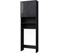 Mueble para lavadora Vicco Irma Antracita alto brillo 64 x 190.5 cm, Model 41577