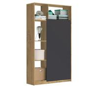 Mueble para recibidor Neo (L x An x Al: 35 x 100 x 187 cm, Roble/Gris)