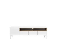 Mueble tv 1 puerta, 3 cajones y 2 huecos l155,7 cm - april