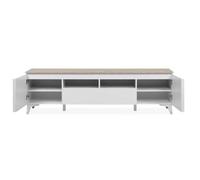 Calicosy - Mueble de TV 2 Puertas 1 Cajón L177 cm - BERTRIX