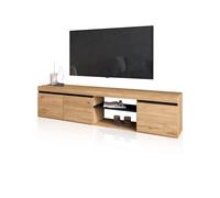 duehome - Mueble TV Ebos 160 Nude Oak-Ash