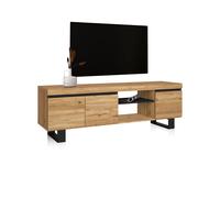 Mueble Tv Ebos Up 160 Roble Nude - Ceniza 160 X 53 X 40 Cm