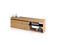duehome - Mueble TV Ebos 120 Nude Oak-Ash