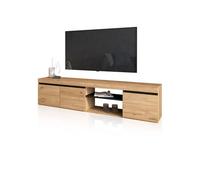 duehome - Mueble TV Ebos 160 Nude Oak-Ash