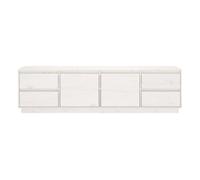 Vidaxl Mueble TV Pino Maciza 176x37x47,5 Cm Gris