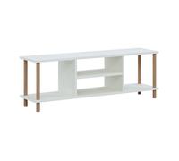 Mueble tv ærøskøbing aglomerado 43 x 120 x 29 cm blanco [en.casa]