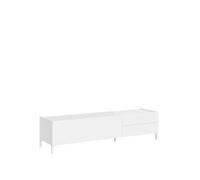Mueble TV Solaria con 1 puerta abatible y 2 cajones, 160x42x40 cm