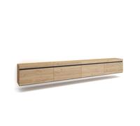 Mueble tv | televisión | muebles de salón, almacenaje | 320x45x35 cm | para tv gran formato | colgado, suspendido | estilo moderno | roble