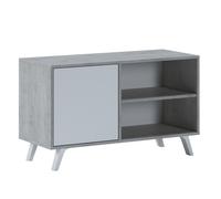 Mueble TV Wind 100 Cement gray - matte white