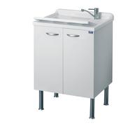 MUEBLE Y LAVADERO60X50 CM COLOR BLANCO MOD. ECO