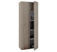 Mueble zapatero grande de madera XL cajonera zapatero grande Vandol 5 compartimentos Mueble zapatero grande de madera XL cajonera zapatero grande Vandol 5 compartimentos Roble Sonoma (aserrado en brut