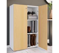 Mueble zapatero grande de madera XL mueble zapatero grande botas mueble pasillo Lona 3 compartimentos Mueble zapatero grande de madera XL mueble zapatero grande botas mueble pasillo Lona 3 compartimen