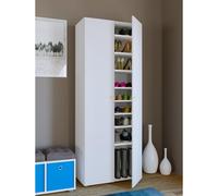 Mueble zapatero grande de madera XXL cajonera zapatero grande Vandol 9 compartimentos Mueble zapatero grande de madera XXL cajonera zapatero grande Vandol 9 compartimentos Blanco