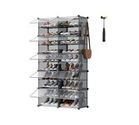 Mueble Zapatero Plástico 30 x 40 x 30 cm Gris Pizarra