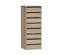Muebles auxiliares pack 2 cajoneras interior armarios color roble cambrian 46x64x45 cm