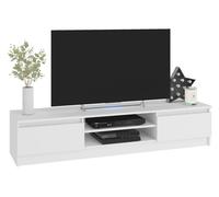 Muebles de salón para tv 4 puertas color blanco