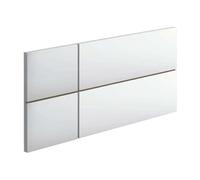 MUEBLES PITARCH | Cabecero Cama 90 Moderno Geométrico Individual, Blanco, 50x100x3,2cm, Dormitorio Juvenil, Modelo Elsa