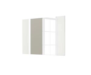 MUEBLES PITARCH | Espejo Baño, Espejo Recibidor de 77 cm x 55 cm, Espejo de Pared Horizontal o Vertical
