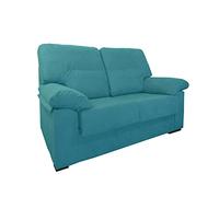 MUEBLIX.COM | Sofa Marcos, 3 Plazas, Diseño para Salón Moderno, Confortable, Armazón de Pino Gallego, Asientos de Goma Espuma, Azul