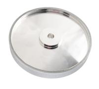 Muela Abrasiva CBN de 8 Pulgadas, Muela Abrasiva de Diamante Galvanizada de Alta Dureza y Resistencia Al Desgaste, Grano 180, 1 Pulgada de Ancho, Husillo de 5/8 Pulgadas para