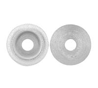 Muela Abrasiva de 7,3 Cm para Amoladoras Angulares, Herramienta Abrasiva de Diamante Soldado, Muela Abrasiva Cóncava Disco Abrasivo de Piedra Disco de Muela Abrasiva para Piedra (Muela abrasiva