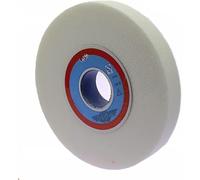 Muela abrasiva de banco de 5", DE:125 mm, diámetro del orificio: 12,7 mm, grosor: 16 mm for aplicaciones como acero o metales (Size : 100grit)
