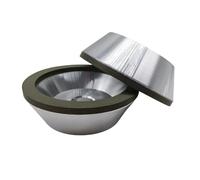 Muela abrasiva de diamante de copa acampanada de 4/5 pulgadas - Disco abrasivo premium for aplicaciones de metal, tungsteno y carpintería 1 pieza(4inch 20mm 200grit)