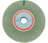 Muela de banco， Muelas abrasivas de banco, herramientas de pulido de superficie de carburo de silicio verde, 200Mm x 32mm x 20mm, 1 Uds.(60grit)