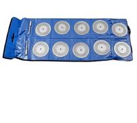 muela de diamante, 10 Unids/set Mini Juego De Discos Rueda Corte Diamante Hojas Sierra Circular Muelas Molienda(18mm)