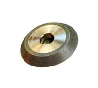 Muela de diamante SDC de bisel simple de 45°-60° for fresa de acero de tungsteno y aleación CBN - Herramienta de alta precisión(150mmx6mmx32mmx45)