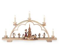 Müller-Kleinkunst del Erzgebirge® desde 1899. Arcón decorativo navideño. Decoración navideña