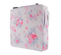 MUELODSIC Cojín Elevador Para Silla De Comedor Niños, Asiento Desmontable Rosa, Poliéster Lavable, Seguridad Antideslizante, Para Mesa Comedor y Escritorio, Infantil, Correas Ajustables