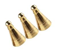 MUELODSIC para Conos de Incienso Fácil de Limpiar Moldes de Latón Juego de 3 Herramienta DIY Profesional en Forma de Torre Adecuado para Relajación y Sala de Té