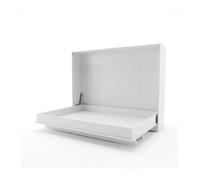 MUEMUE Cama abatible Horizontal Blanca 135x200cm