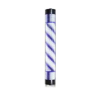Muestra al aire libre del montaje en pared del soporte de la luz del poste del barbero del led giratorio con control remoto IP65 Impermeable Salón Tienda Decoración brillante Pantalla eficiente energé