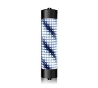 Muestra al aire libre del montaje en pared del soporte de la luz del poste del barbero del led giratorio con control remoto IP65 Impermeable Salón Tienda Decoración brillante Pantalla eficiente energé