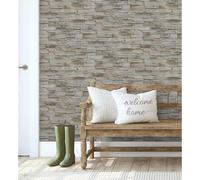 Muestra DIN A4 de Papel pintado vinílico lavable de piedra pizarra con textura en relieve - Dakota Stone 682657 de GAULAN Din a4 sample
