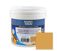 Muestra revestimiento fachadas liso mate amarillo albero paintman 0,5l