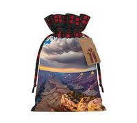 Muflvdx Beauty Grand Canyon - Bolsas de regalo de Navidad reutilizables para regalos, Navidad, cumpleaños, fiestas