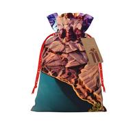 Muflvdx Beauty Grand Canyon - Bolsas de regalo reutilizables fáciles de envolver, para cumpleaños, vacaciones, Navidad