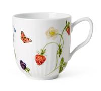 Mug HAMMERSHOI SUMMER - SUMMER BERRIES 330 ml, blanco, porcelana, Kähler