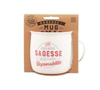 MUG NOMADE - Taza de té y café personalizada, gran sabiduría, regalo para hombre y mujer