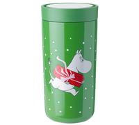 Mug térmico TO GO CLICK MOOMIN PRESENT 400 ml, verde, Stelton