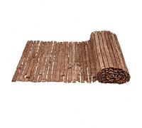 Mugar- Cerramiento Natural de Corteza de Pino de Cara Simple- Rollos de 1x3m /1,5x3m /2x3m- Valla Decorativa de Jardín con 80-85% de Ocultación (1,5x3 metros)